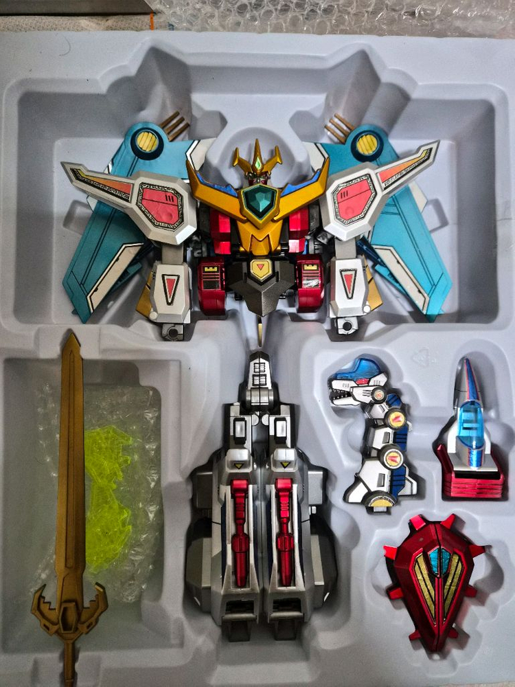 킹고자우라(DX)그레이트 캡틴 사우루스(도색작)팝니다. 이미지