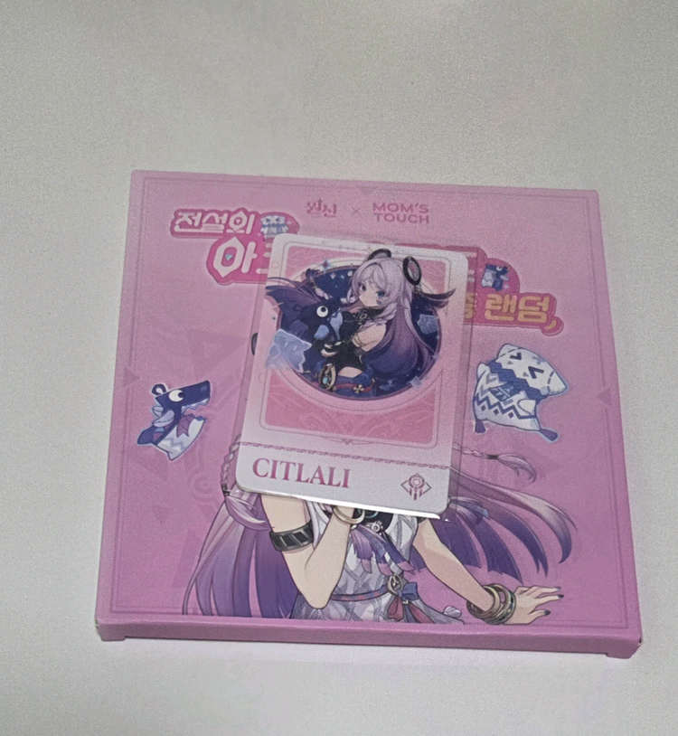 원신 맘스터치 시틀라리 아크릴스탠드+포카(리딤O) 이미지