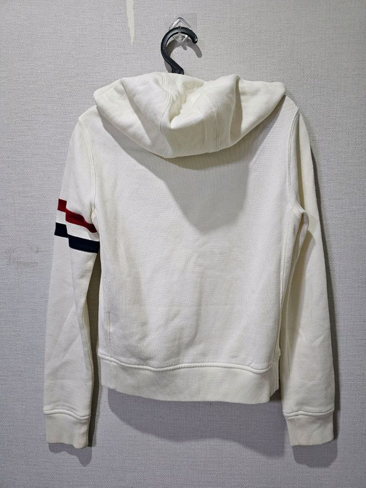 폴로 POLO 화이트 여자 빅포니 후드집업 90 / S 이미지