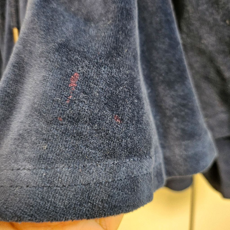 (L.110사이즈) 리미떼두두 Limitedoudou 밸벳 남색 치마바지 이미지