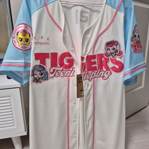 (95)기아 타이거즈 티니핑 유니폼 레플리카 블루 이의리 마킹 이미지