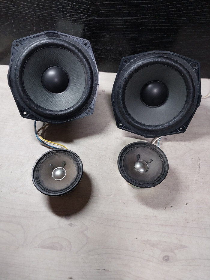 일본 아이와 중음, 우퍼, 네트워크 및 스피커 케이블 페어/2대분 이미지