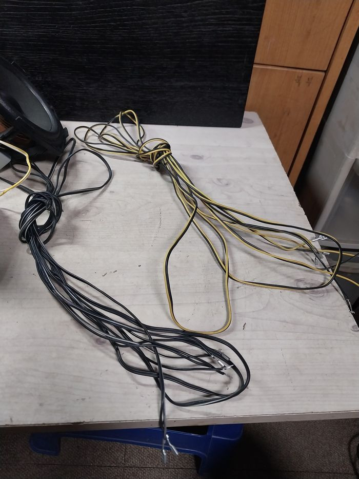 일본 아이와 중음, 우퍼, 네트워크 및 스피커 케이블 페어/2대분 이미지