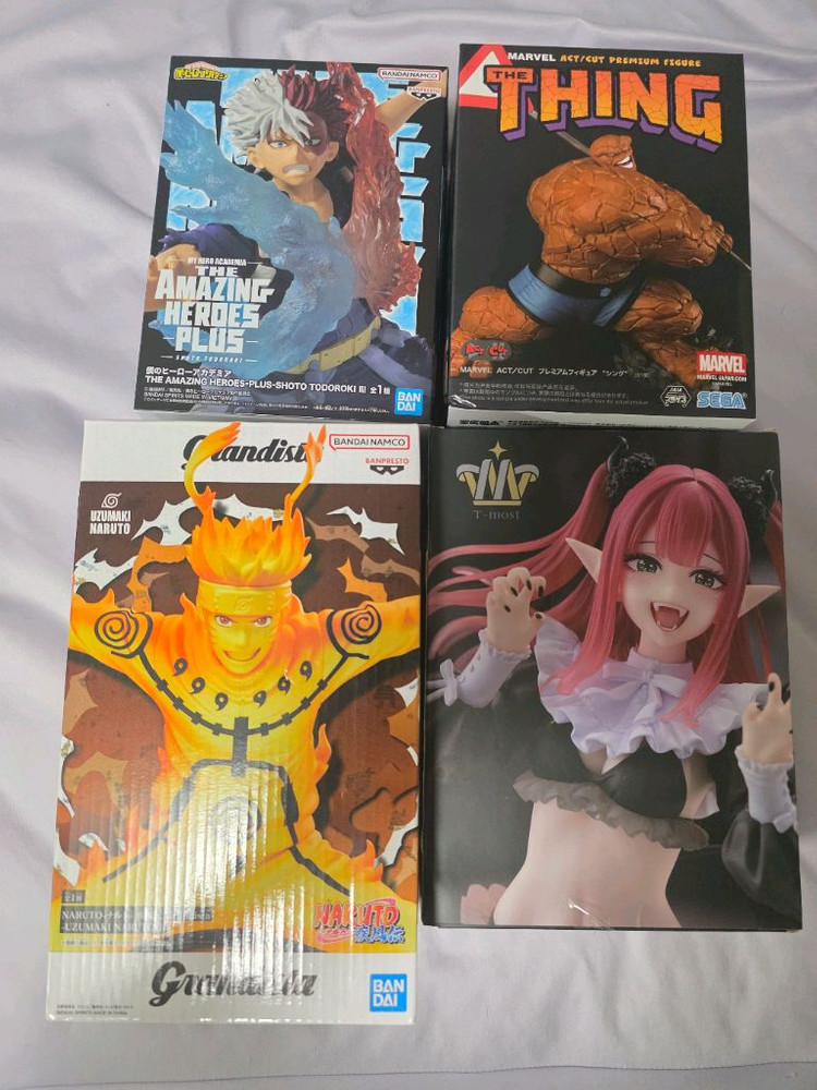 나루토 / 키타카와 마린 / 씽 / 토도로키 / 엔데버 피규어 이미지