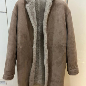 띠어리 가죽 무스탕 시어링코트 (새상품급) 이미지