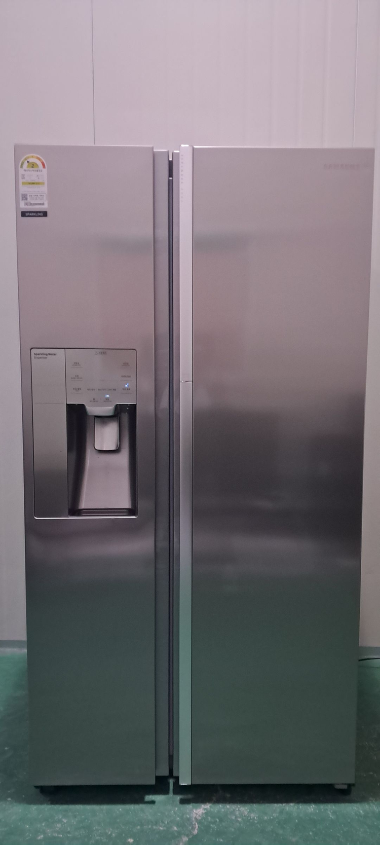 1622 삼성 780L 2도어 정수기양문형냉장고(메탈) 이미지