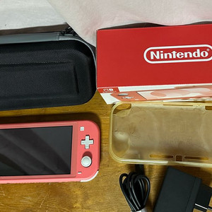 닌텐도 스위치 라이트 코랄 박스셋 이미지