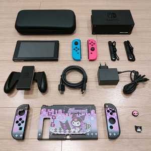 닌텐도스위치 네온블루레드 배터리개선판 제품 이미지