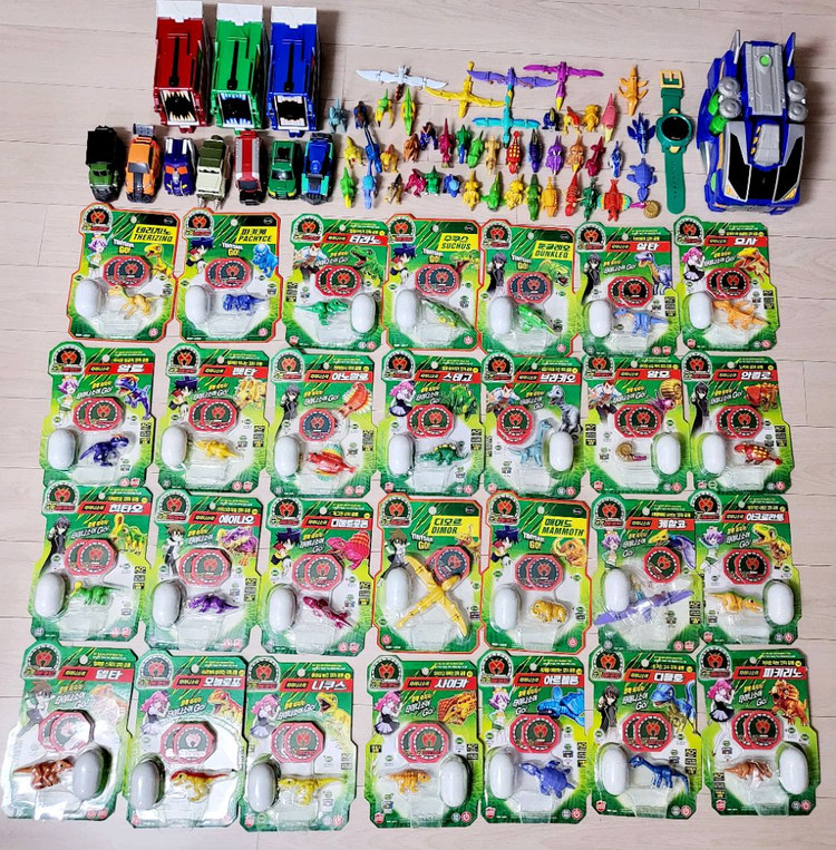 공룡메카드 타이니소어 새상품 및 중고상품 개별판매 이미지