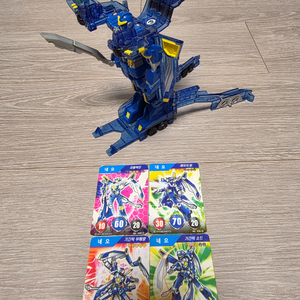 터닝메카드 점보 - 네오 Blue (무기 O)+메카드 4장 이미지