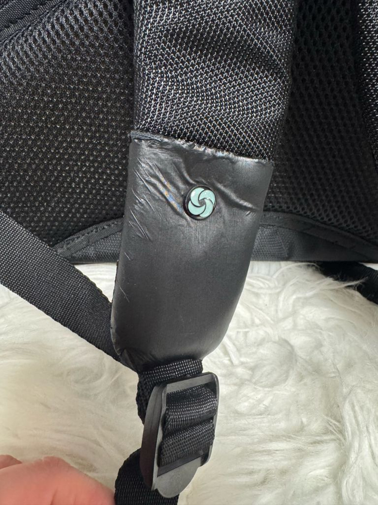 소지섭착용 샘소나이트 비즈니스 백팩 통근가방 노트북 수납가능 이미지