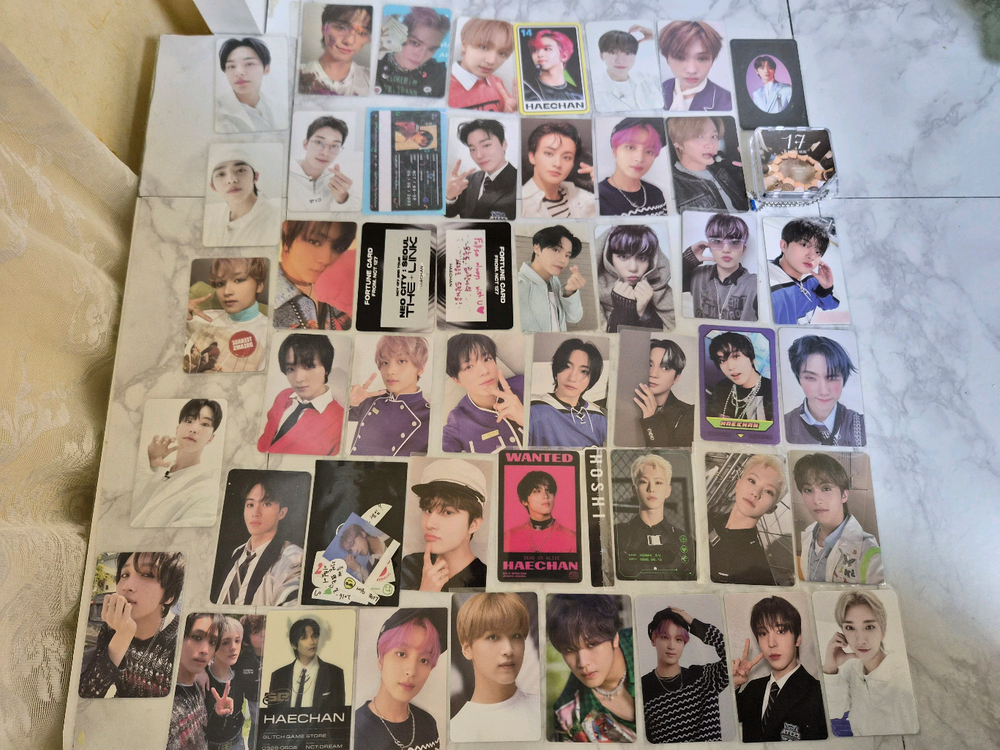 에이티즈 세븐틴 엔시티 일괄판매 글참고 포카 증사 럭드 특전 시그포카 이미지