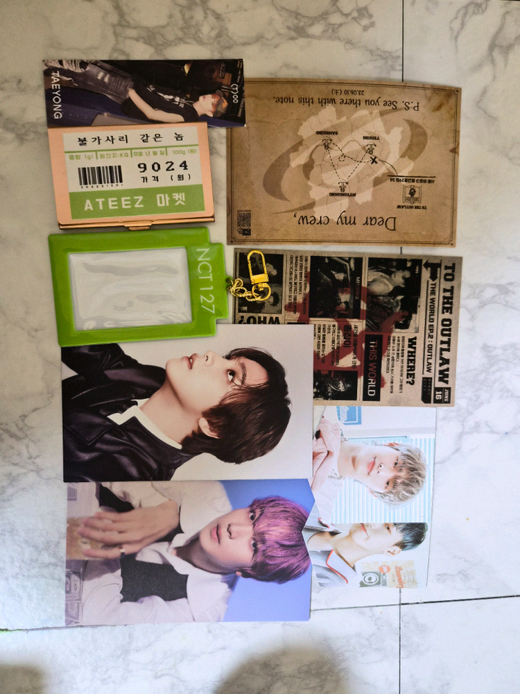 에이티즈 세븐틴 엔시티 일괄판매 글참고 포카 증사 럭드 특전 시그포카 이미지