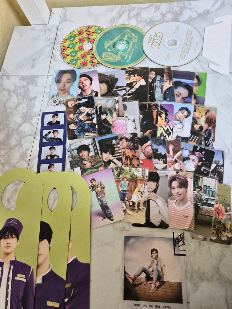 에이티즈 세븐틴 엔시티 일괄판매 글참고 포카 증사 럭드 특전 시그포카 이미지