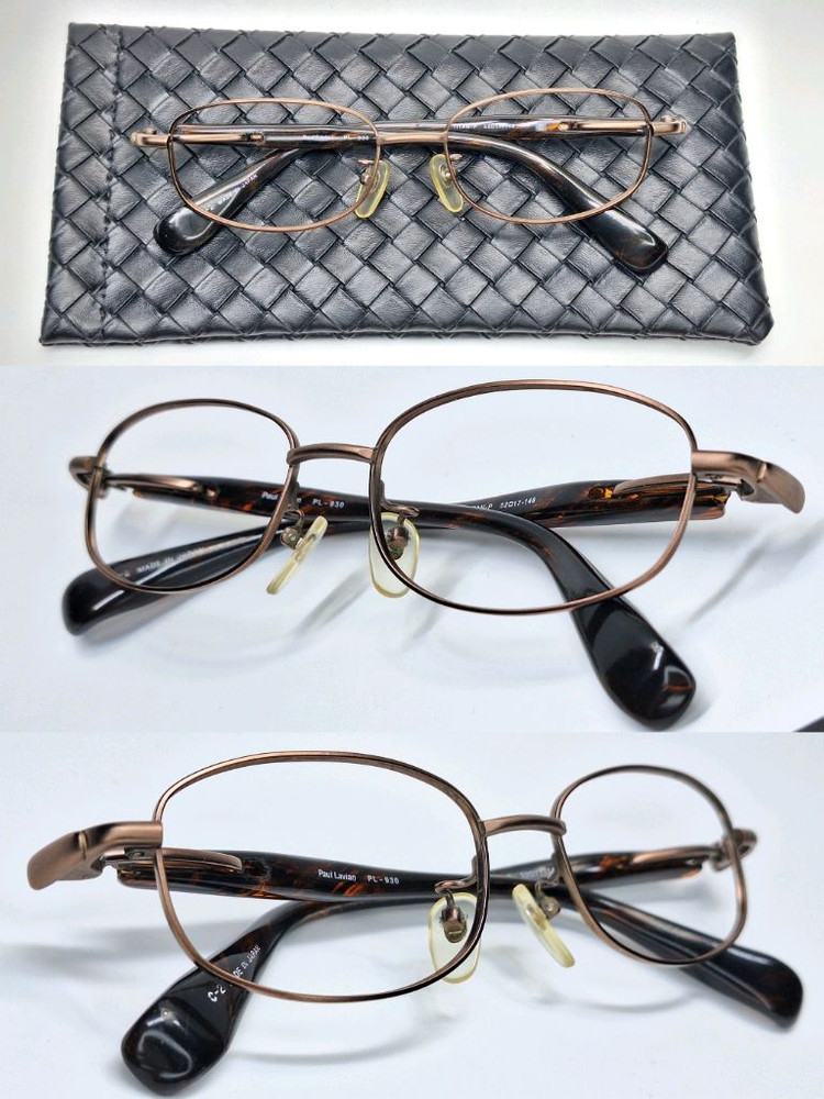 일본 사바에 하우스브랜드 Paul Lavian PL-930 티타늄 안경테/폴 라비앙 00s 빈티지 일제 수입 패션 이미지