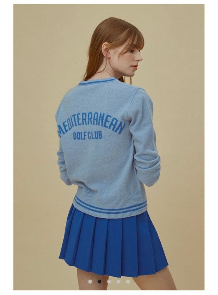 오뗄생트로페 블루 여성골프의류 스웻니트 M 이미지