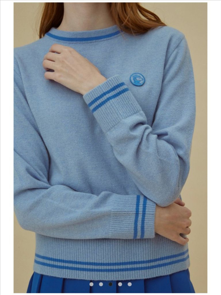 오뗄생트로페 블루 여성골프의류 스웻니트 M 이미지