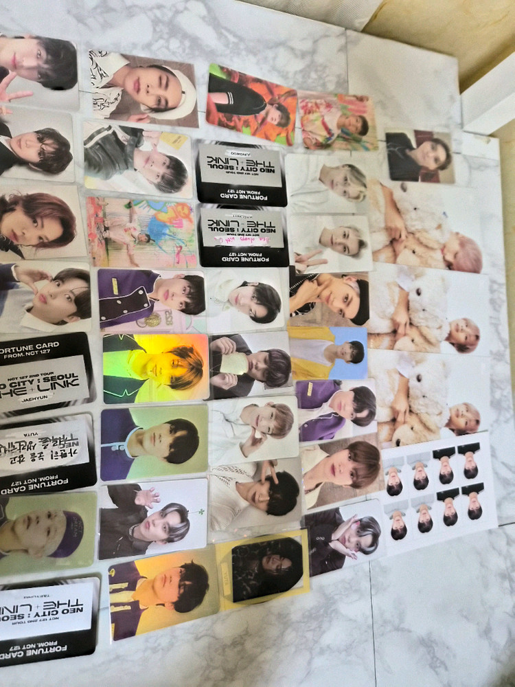 에이티즈 세븐틴 엔시티 일괄판매 글참고 포카 증사 럭드 특전 시그포카 이미지