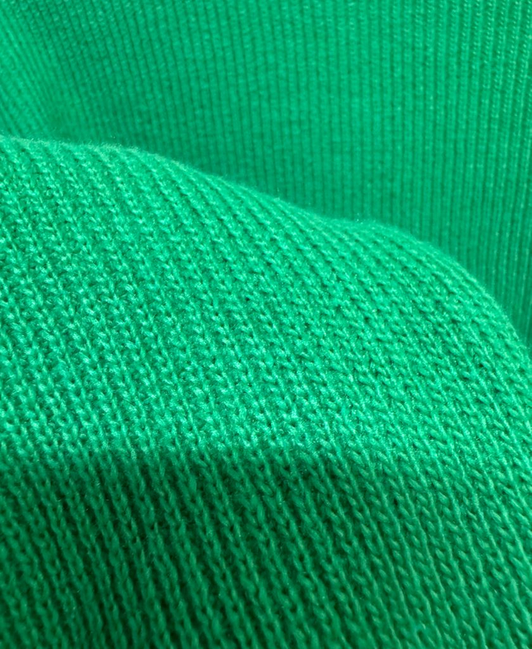 브이넥 그린 가디건 이미지