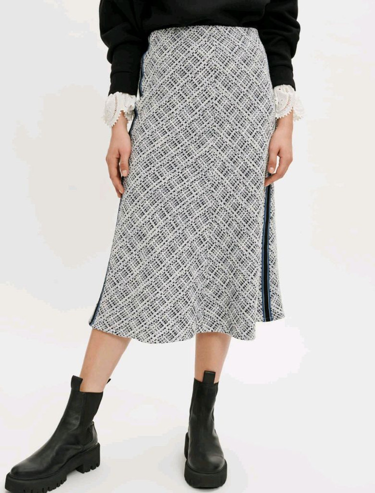 Maje 마쥬 트위드 미디 스커트 이미지