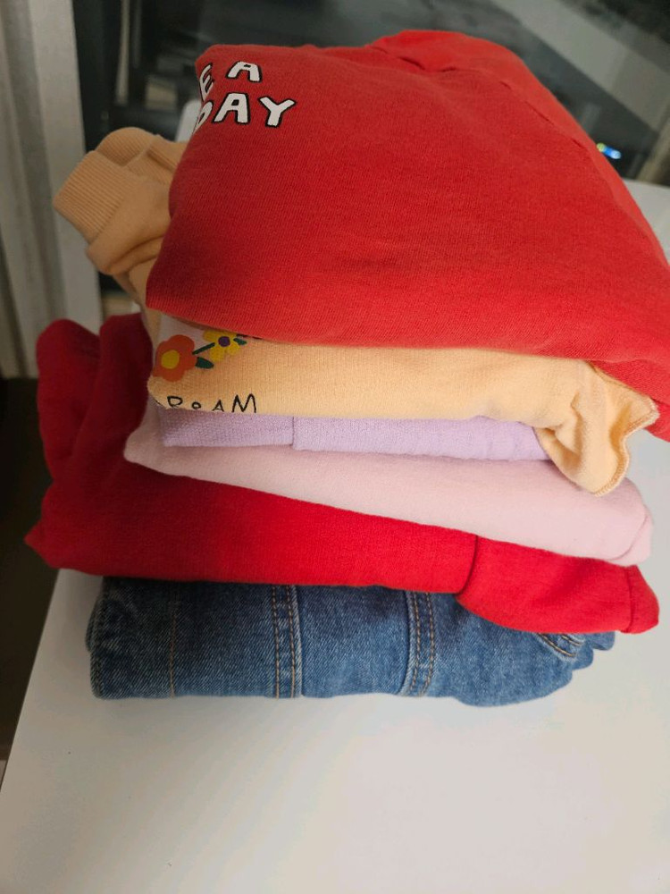 여아 봄옷 120~130 청자켓 원피스 외 일괄 이미지