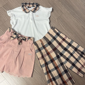 닥스 여름 티셔츠 팬츠2종 일괄판매 130사이즈 이미지