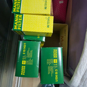 bmw x5 e70 엔진오일필터, 에어크리너 미사용품 이미지