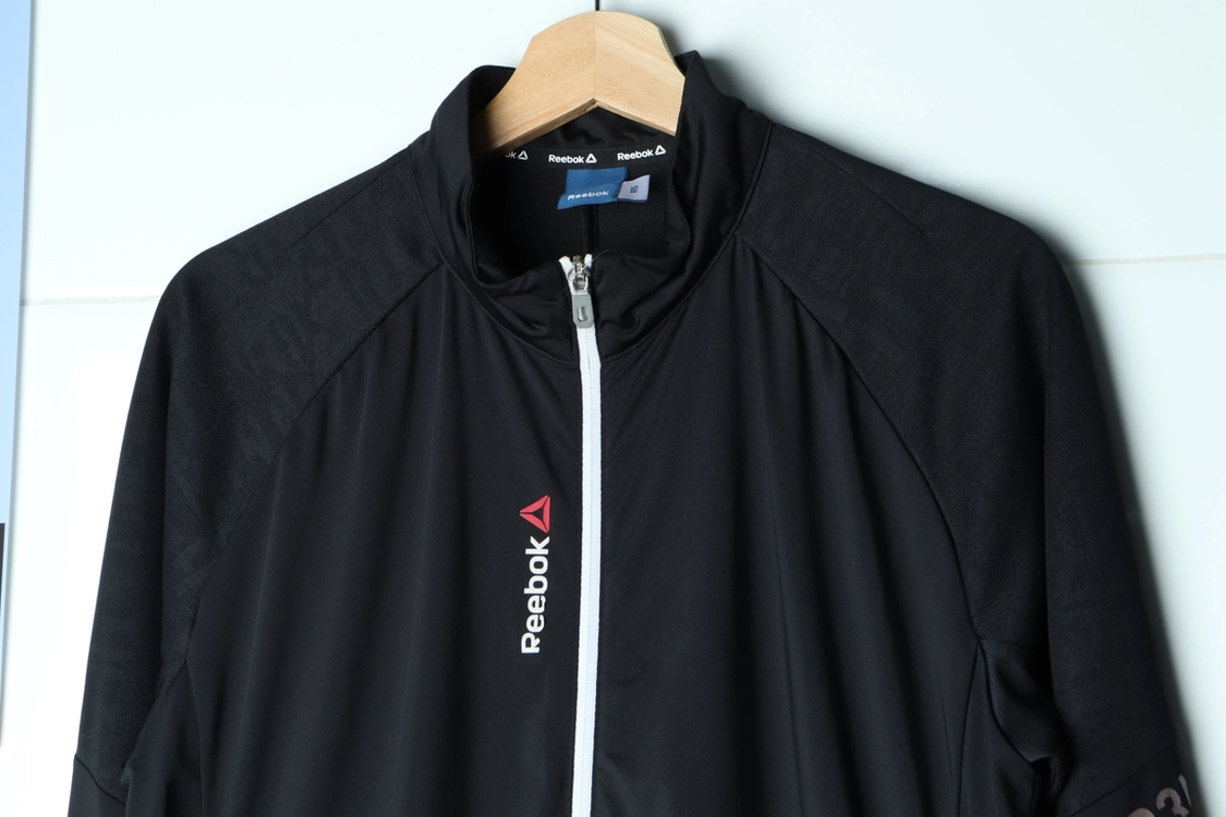 (XL-2XL) 리복 집업 바람막이 점퍼자켓 져지 이미지