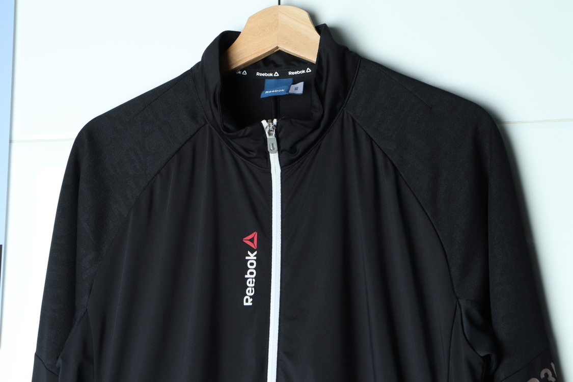 (XL-2XL) 리복 집업 바람막이 점퍼자켓 져지 이미지