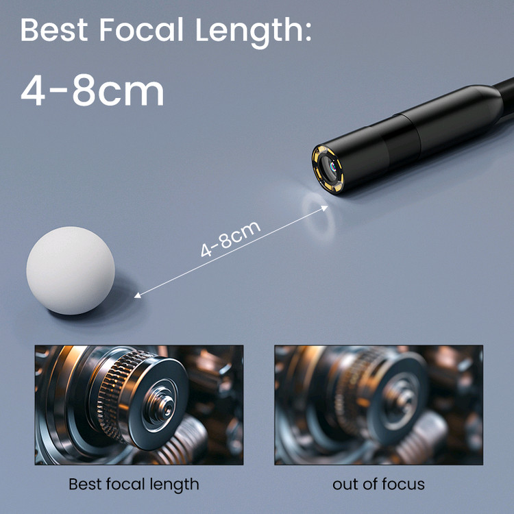 새상품) 15M 내시경카메라 4.3인치 FHD 누수탐지 배관검사 이미지