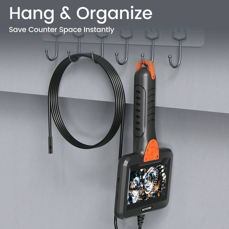 새상품) 15M 내시경카메라 4.3인치 FHD 누수탐지 배관검사 이미지