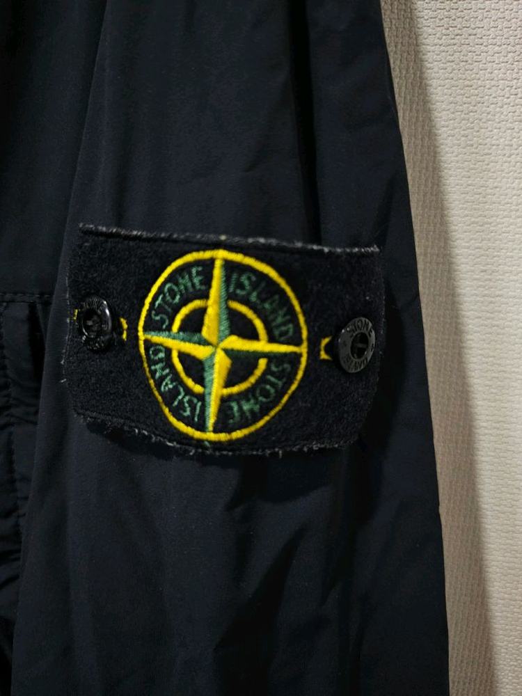 정품 스톤아일랜드 스킨 터치 와펜 후드 자켓 100 / L 이미지