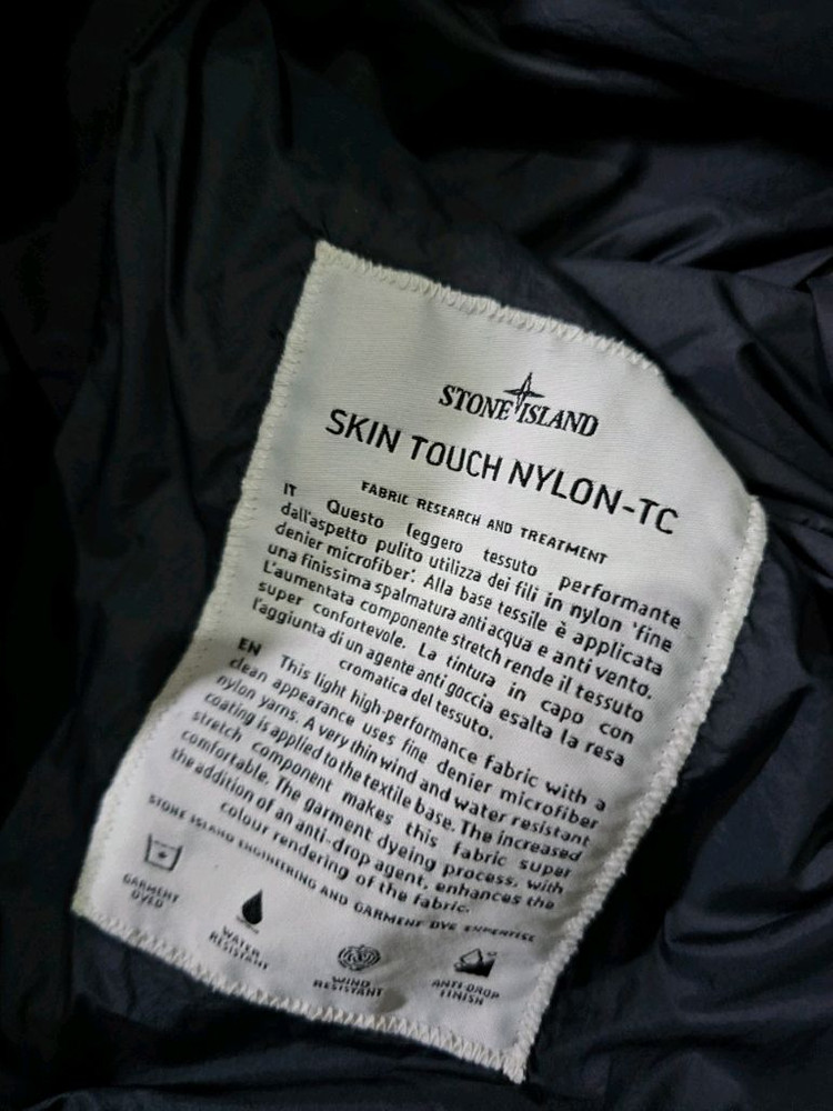 정품 스톤아일랜드 스킨 터치 와펜 후드 자켓 100 / L 이미지
