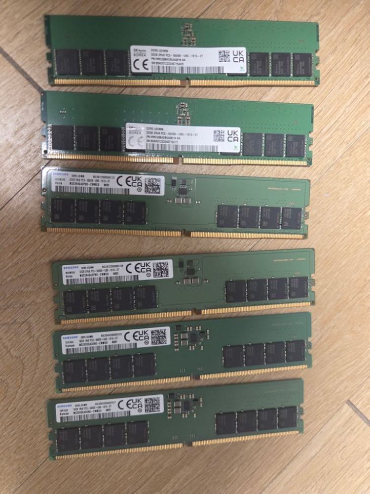 삼성,하이닉스 DDR5 32GB 5600MHz 이미지