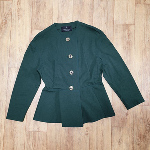 랑방컬렉션(LANVIN) 린넨 블렌드 페플럼자켓 55 이미지