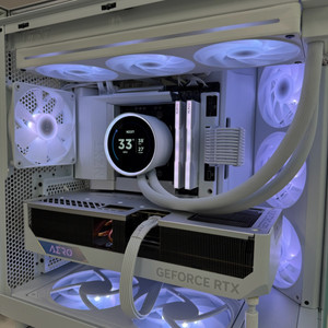 7800X3d, 4080SUPER AERO NZXT셋팅 화이트 본체 판매합니다 이미지