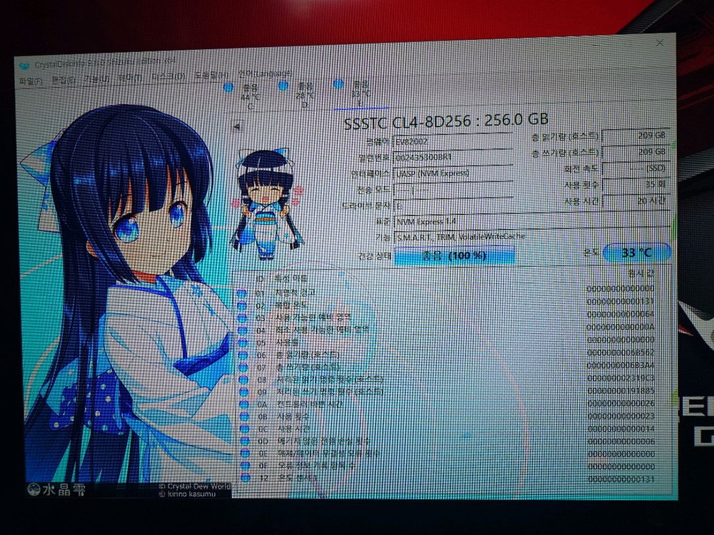 M.2 NVMe 256GB 2개 판매합니다 이미지