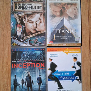 DVD레오나르도 디카프리오 영화4장일괄 이미지