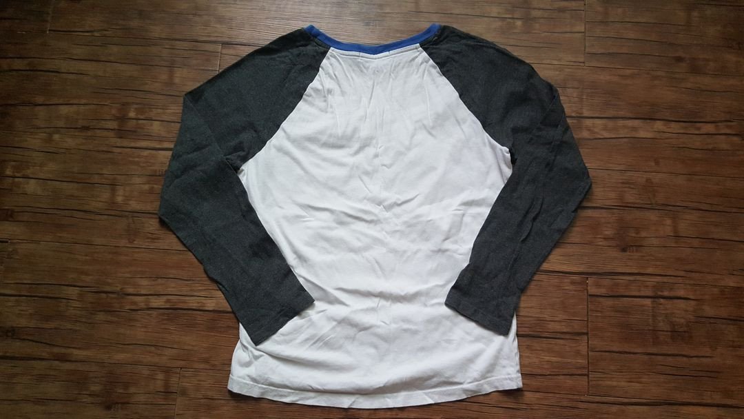 남성90 165 긴팔 라운드티 니트티 면티 수영복상의 이미지