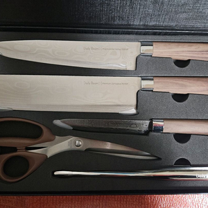 데일리룸 다마스커스 칼세트 5종 이미지