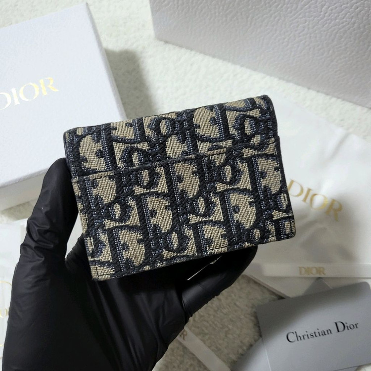 [풀구성] 디올 오블리크 새들 카드지갑 이미지