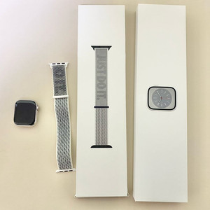 애플워치 8 스테인리스 실버 41mm 이미지