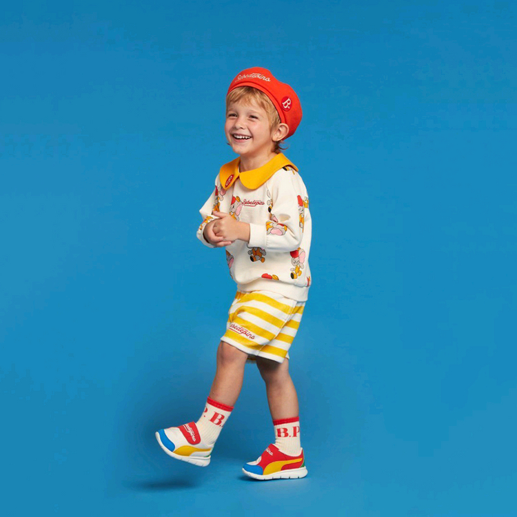 베베드피노 베이비 카라 맨투맨 티셔츠 90 이미지