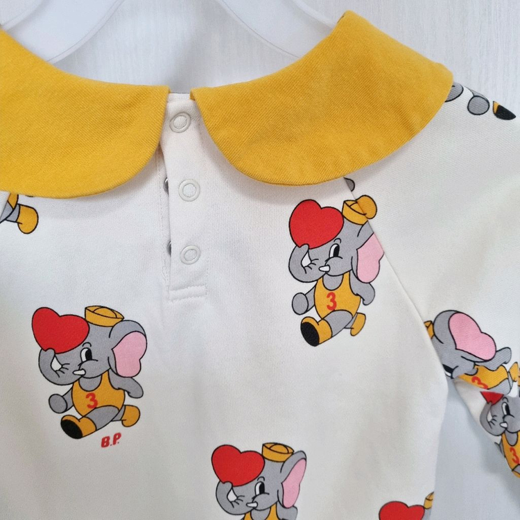 베베드피노 베이비 카라 맨투맨 티셔츠 90 이미지