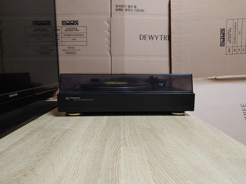 삼성 LP 턴테이블 PL 3000M (오디오 앰프 음향플레이어 이미지