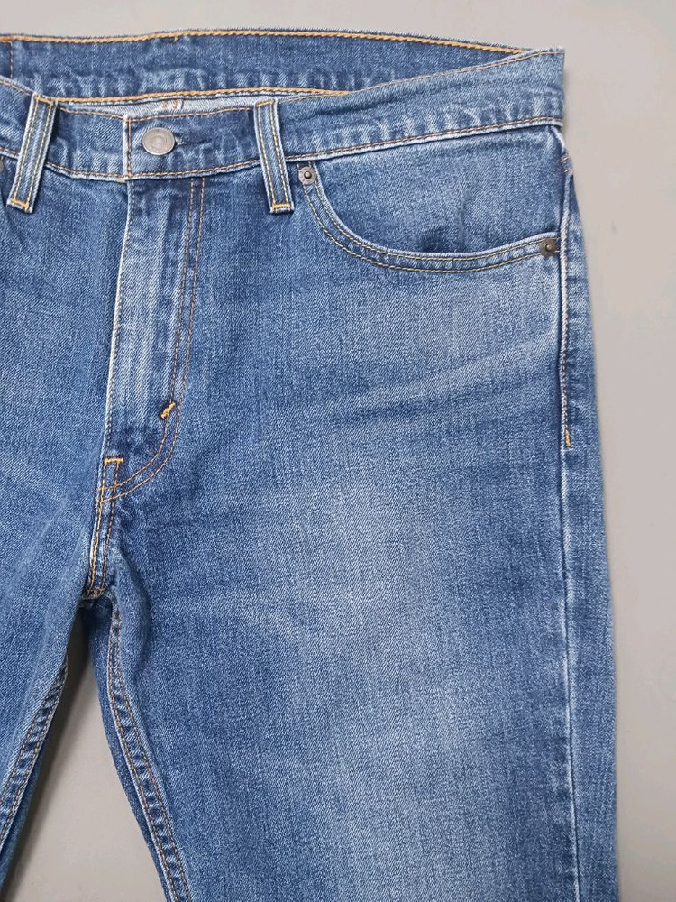 [33] 리바이스 511 중청 빈티지 워싱 슬림진 청바지 이미지