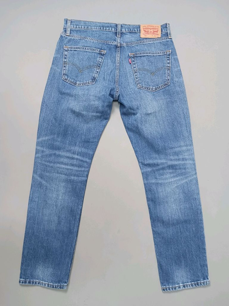 [33] 리바이스 511 중청 빈티지 워싱 슬림진 청바지 이미지