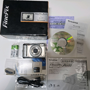 [박스O]후지 파인픽스 A600 올드디카(XD메모리카드 포함) 이미지