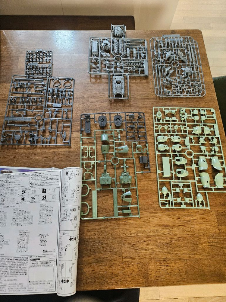 hg 건담, 자쿠 지상전 세트 2개 일괄(특이사항 있음) 이미지