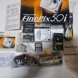 [박스0]후지 파인픽스 50i(올드디카) FUJI FinePix 50i (스마트미디어카드 포함) 이미지
